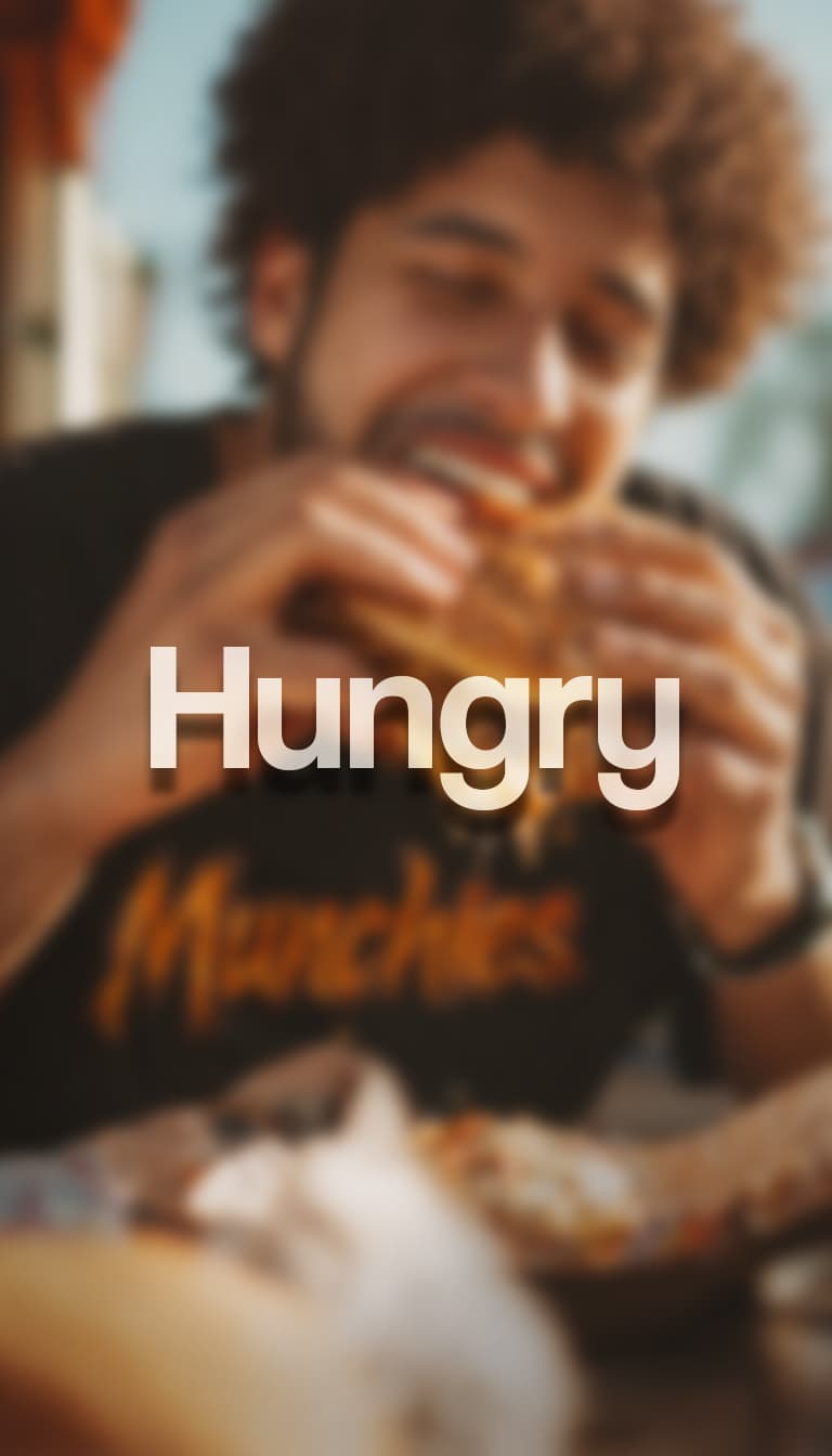 HUNGRY hover